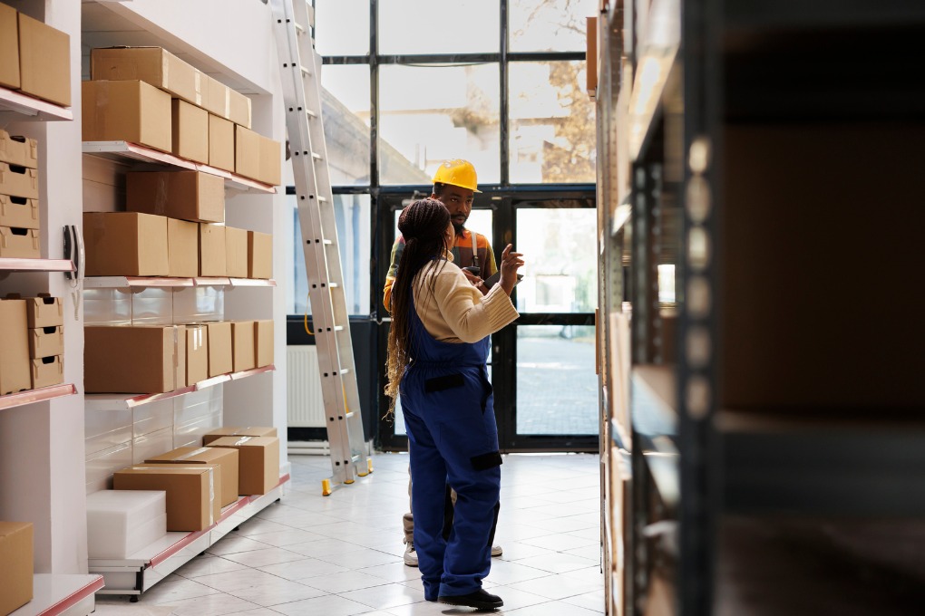 manage the return of goods and warehousing